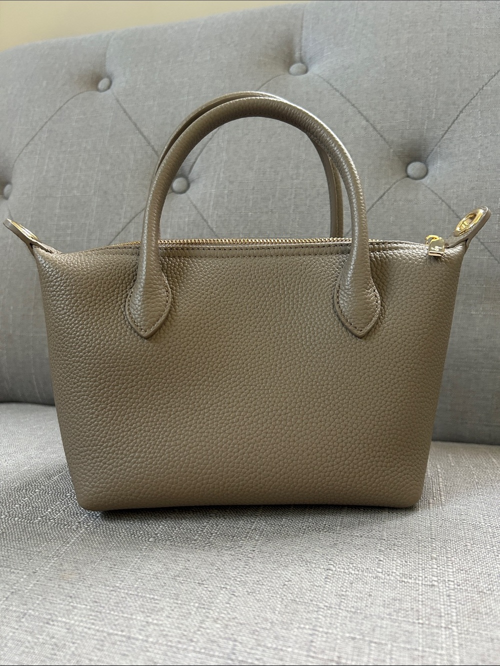 EUC DUYP Dress Up Your Purse Calvi - Compact Tote Bag - Taupe